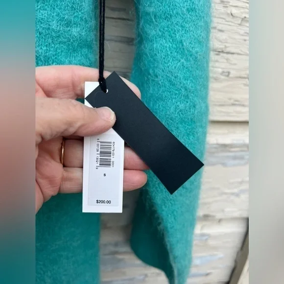 Banana Republic Alpaca Minimalist lagenlook BoHo Cowl Neck Sweater Dress S - Picture 8 of 15